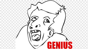 Best genius memes for 14 minutes straight. Internet Meme Rage Comic Know Your Meme Genius Meme White Face Text Png Pngwing