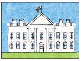 The ground floor of the white house residence connects to the first floor of the west wing and the first floor of the east wing because the residence sits when, amid the growing sectional tensions over abolition, zachary taylor brought slaves to serve his family in the white house, they were hidden. Draw The White House Art Projects For Kids