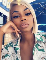 Black And Blonde Bob Wig Pin By D Jones On Hair Wig Hairstyles Blonde Bob Hairstyles Short Hair Styles