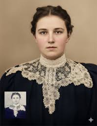 Nellie Pelletier Morin daughter of Amy Turgeon and Henri Pelletier. Thank  You Donna Oakes McGreehan for sharing this picture.. Do you know who the  others are in the photo?