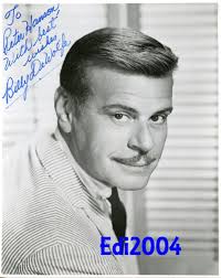 BILLY DE WOLFE Vintage Original Signed Autograph Photo Early 1960's Close-Up