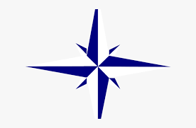 Nautical background design featuring a compass star in very light blue color. Compass Clipart Nautical Star Png Download Clip Art Transparent Png Kindpng