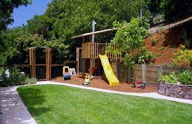 Sloped Yard Fix And Pin Oaks Landscape Design Forum Gardenweb Sloped Backyard Sloped Backyard Landscaping Backyard