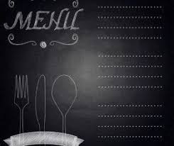 Background menu makanan background check all sumber backgroundcheckall.com. Restaurant Menu With Chalkboard Background Vector 02 Papan Menu Gambar Lucu Makanan