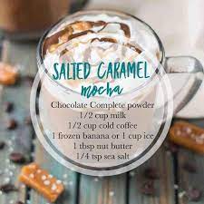 Salted Caramel Shake Recipe Juice Plus Complete Smoothie Recipe Work Work Work Juice Juice Plus Juice Plus Complete Shake Recipes