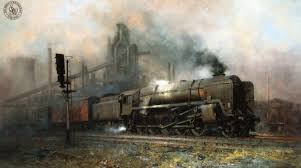 David Shepherd Google Search Steam Art Train Art Locomotive