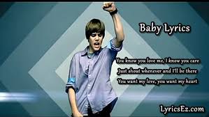 Baby Lyrics Justin Bieber Lyricsez