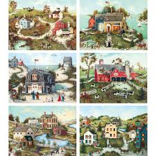 90% recycled original artwork from illustrators around the world launched in 2017 by creative director mia galison, piece & love jigsaw puzzles offer a fresh, impactful way to pass the time at home without scrolling on a phone. Set Of 6 Linda Nelson Stocks 500 Piece Jigsaw Puzzles Spilsbury