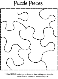 Enter the message as clue or that should to revealed. Puzzle Pieces On Crayola Com Free Coloring Pages Puzzle Pieces Puzzle Piece Template