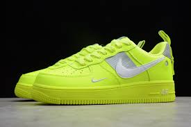 Black And Lime Green Air Force 1 Nike Air Force 1 07 Lv8 Utility Volt Aj7747 700 Sneakers Men Fashion Nike Air Force Nike Air