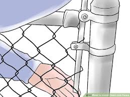 How To Install Chain Link Fence With Pictures Wikihow