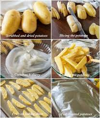 Since oven fries don't heat fast enough for air pockets to form, we instead coat the potatoes in a cornstarch slurry that. Golden Crispy Oven Fries Joe S Healthy Meals