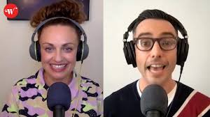 Behind the scenes with Nick and Leah! (Listen to the latest episode...link  in bio.)