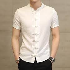 China Men Clothes 2019 Men Shirt Fashion Trend Cotton Linen Camisa Mas Dresslliy Men Shirt Style Shirt Casual Style Slim Fit Mens Shirts