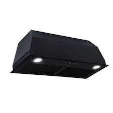 Klarstein Paolo Hotte Aspirante Encastrable 72 5 Cm 600 M H Led Classe A Noir