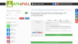 Download google account manager 7.0 or 7.1.2 nougat; 2