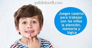 «los juegos mentales para niños», divertidos, ingeniosos y entretenidos, permiten desarrollar las habilidades de los niños y anclar conocimientos. Juegos Caseros Para Trabajar Con Los Ninos La Atencion Memoria Y Logica
