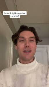 Surprise Comedy Video Featuring Keira Knightley Impression and Flowers