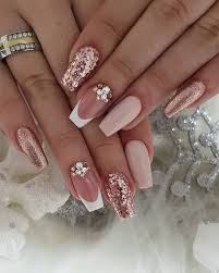 If you have an further questions or issues please reach out to a stylist. French Nails Nail Art And Rose Gold Image 6983149 On Favim Com