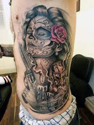 Day of the dead tattoos with roses. Top 67 Day Of The Dead Tattoo Ideas 2021 Inspiration Guide