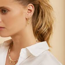 Rhodes Gold Earrings