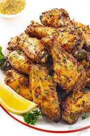 Keto hot wings with ghost pepperlow. Baked Lemon Pepper Wings Recipe Wholesome Yum