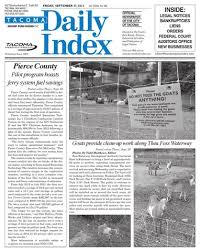 Tacoma Daily Index, September 27, 2013 by Sound Publishing