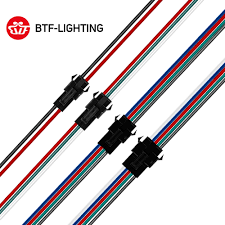 Tools Home Improvement Connectors Btf Lighting 20 Pairs 2pin Sm Jst 15cm Cable Female Male Connectors For Led Strip Single Color 5050 3528 5630