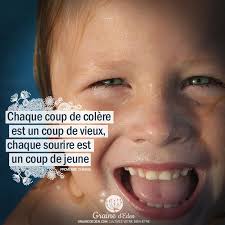 Pensée Positive Citation Sur Le Sourire Et La Joie De Vivre Chaque Coup De Colere Est Un Coup De Vieux Colere Citation Colere Vieux