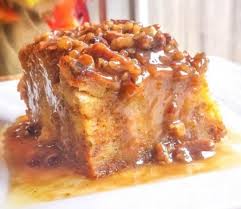Pumpkin Praline Bread Pudding Flavor Mosaic Praline Bread Pudding Pumpkin Dessert Pumpkin Custard