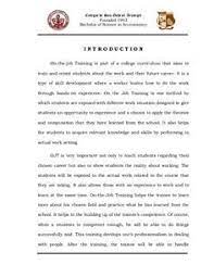 Narrative Report In Ojt In 2021 Job Interview Answers Narrator Interview Answers