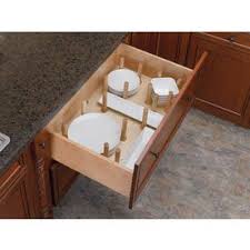 Rev A Shelf 21 25 In X 30 25 In Wood Peg Drawer Organizer 4dps 3021 Kitchen Drawer Organization Drawer Inserts Drawer Dividers
