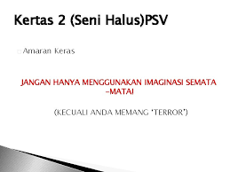 Lalu, apa itu pengertian seni yang sesungguhnya? Teknik Menjawab Soalan Kertas 2 Seni Halus Pendidikan