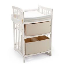 Stokke Care Changing Table In White Converts Into Bookshelf Small Desk Large Desk Too Baby Changing Tables Changing Table Crib With Changing Table