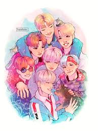 Even the most productive artist has moments when it seems that all topics are exhausted, and there is nothing more to draw. How To Draw Bts Members Cartoon Learn How To Draw