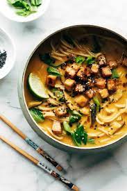 Coconut Curry Ramen Pinch Of Yum Recipe Vegetarian Recipes Curry Ramen Asian Recipes