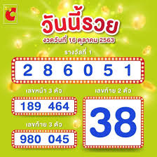 ตรวจสลากออมสิน ผลการออกเลขสลากจ่ายคืนสลากออมสิน ประจำวันที่ 16 ตุลาคม 2563. Facebook