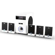 Teufel concept e magnum power 5.1 surround sound system heimkino. Mm 5 1 Jw Aktives 5 1 Surround Lautsprecher Set 95w Rms Fernbedienung Weiss