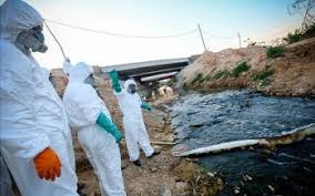 Thousands of civilians were affected by the chemical pollution. Sungai Kim Kim Archives The Leaders Online