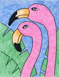 It can be hard to find ice breaker games for. How To Draw A Flamingo Head Art Projects For Kids