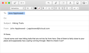 Sign in to access your outlook, hotmail or live email account. Compose And Reply To Email Messages In Mail On Your Mac Apple Support
