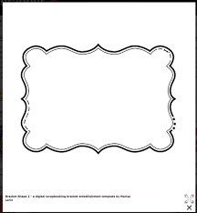 Basic Shapes Clipart Black And White Pin By Rachel Alexandre On Cards Envelopes Templates Printable Free Printable Label Templates Shape Templates