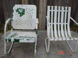 Shop antique and modern patio and garden furniture and other building and garden elements from top sellers and makers around the world. Vintage Metal Patio Rocker Chair