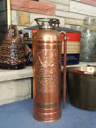 Red Star Copper Fire Extinguisher Vintage Fire By Andreasantiques Fire Extinguisher Extinguisher Cool Fire