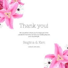 Maybe you would like to learn more about one of these? Wedding Thank You Card Template For Instagram Postermywall