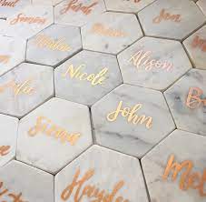 Personalized Marble Coasters As Wedding Favors Creative Wedding Favors Marble Wedding Wedding Favors