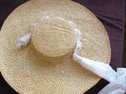 Tutorial How To Turn A Straw Sunhat Into An 18th Century Bergere From The Dreamstress Victorian Hats 18th Century Hats Historical Hats