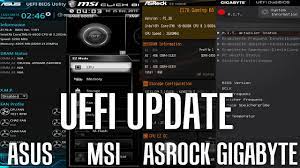 Starten sie uefi wie bios. Uefi Bios Update Anleitung Msi Asus Gigabyte Asrock Youtube