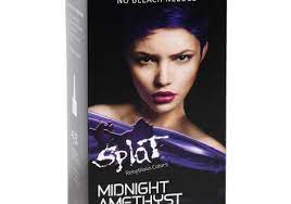 Splat Midnight Amethyst Hair Dye Semi Permanent Purple Color Walmart Com Splat Hair Dye Splat Midnight Amethyst Dyed Hair