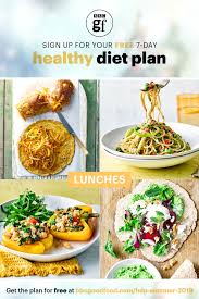 As a diabetic, it's important to make sure you eat healthy meals that don't cause your blood sugar to spike. Bbc Good Food S Healthy Diet Plan Summer 2019 Lunches Bbc Good Food Recipes Healthy Diet Plans Healthy Snacks Recipes